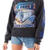 FURST OF A KIND SALE VINTAGE BLUE STAR PATCH SWEATSHIRT
