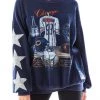 FURST OF A KIND VINTAGE SILVER STAR PATCH SWEATSHIRT VINTAGE NFL