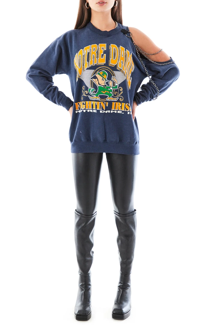 FURST OF A KIND VINTAGE ONE SHOULDER CHAIN SWEATSHIRT SALE 4 FURST OF A KIND VINTAGE ONE SHOULDER CHAIN SWEATSHIRT SALE