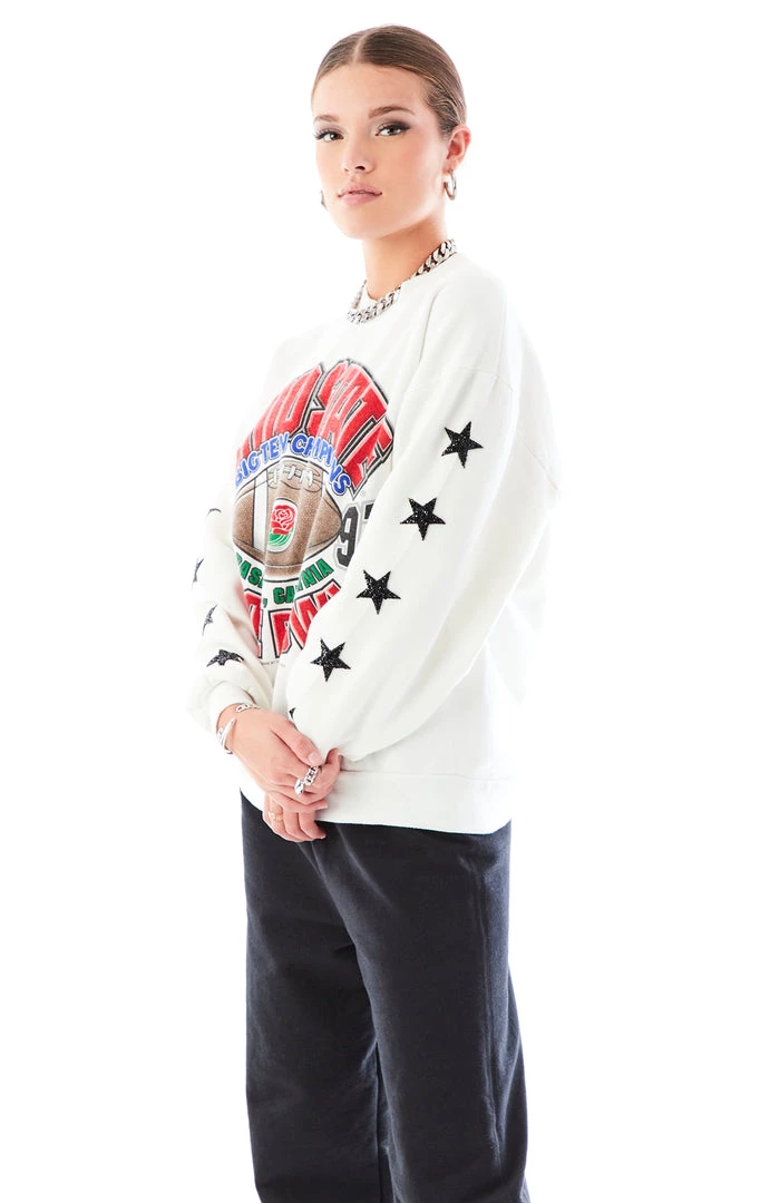 FURST OF A KIND VINTAGE MINI STAR PATCH SWEATSHIRT 4 FURST OF A KIND VINTAGE MINI STAR PATCH SWEATSHIRT