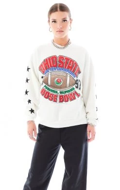 FURST OF A KIND VINTAGE MINI STAR PATCH SWEATSHIRT