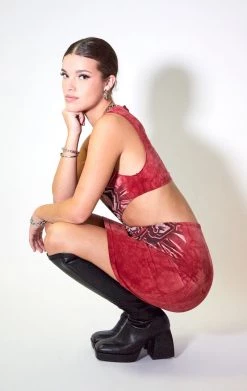 FURST OF A KIND SALE VINTAGE CUT OUT O-RING DRESS