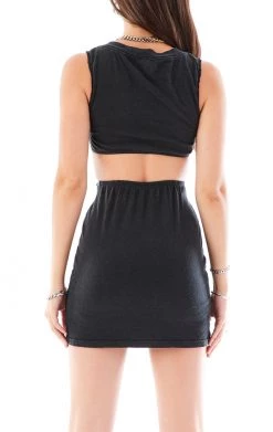 FURST OF A KIND SALE VINTAGE CUT OUT O-RING DRESS