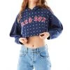 FURST OF A KIND VINTAGE RHINESTONE CROPPED HOODIE SALE 1 FURST OF A KIND VINTAGE RHINESTONE CROPPED HOODIE SALE