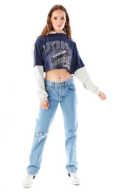 FURST OF A KIND SALE VINTAGE TEE SPLICED HOODIE