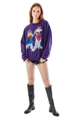 FURST OF A KIND VINTAGE STONEWASHED CARTOON SWEATSHIRT VINTAGE CARTOON