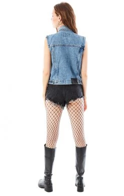 FURST OF A KIND VINTAGE HARLEY DENIM VEST