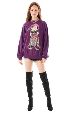 FURST OF A KIND VINTAGE CARTOON VINTAGE STONEWASHED CARTOON SWEATSHIRT