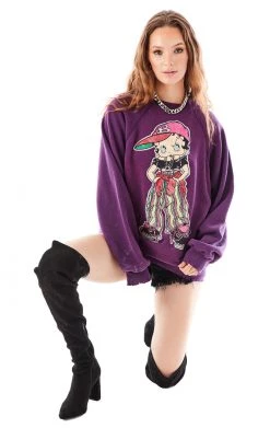 FURST OF A KIND VINTAGE CARTOON VINTAGE STONEWASHED CARTOON SWEATSHIRT