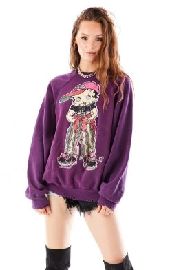 FURST OF A KIND VINTAGE CARTOON VINTAGE STONEWASHED CARTOON SWEATSHIRT