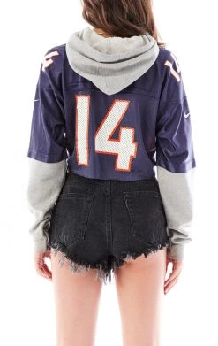 FURST OF A KIND VINTAGE JERSEY SPLICED HOODIE SALE