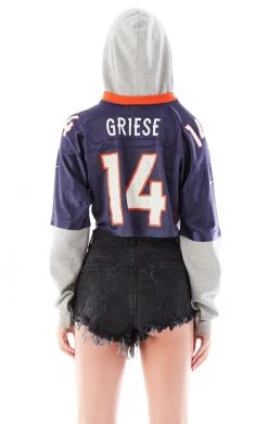 FURST OF A KIND VINTAGE JERSEY SPLICED HOODIE SALE