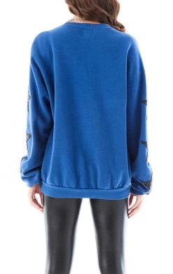 FURST OF A KIND SALE VINTAGE BLACK STAR PATCH SWEATSHIRT