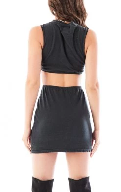 FURST OF A KIND SALE VINTAGE CUT OUT O-RING DRESS