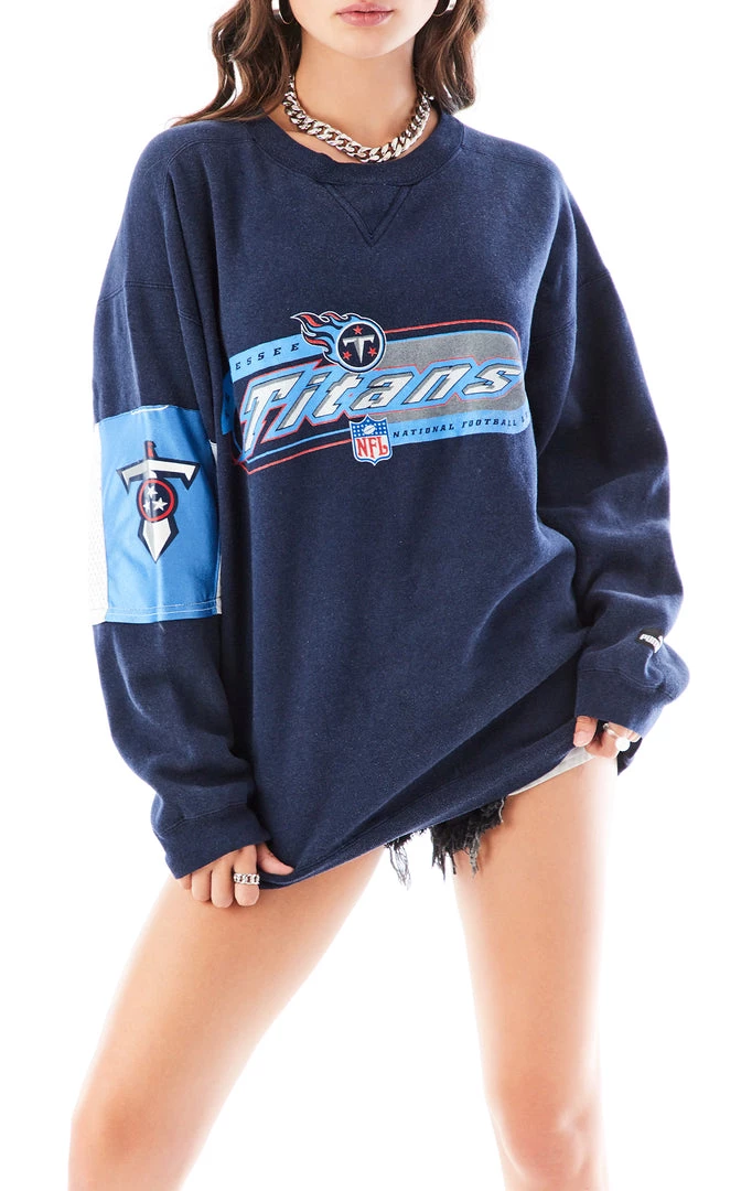 FURST OF A KIND VINTAGE SPLICED JERSEY SLEEVE SWEATSHIRT VINTAGE NFL 3 FURST OF A KIND VINTAGE SPLICED JERSEY SLEEVE SWEATSHIRT VINTAGE NFL