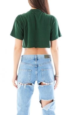 FURST OF A KIND VINTAGE CHAIN LACE UP TEE VINTAGE NFL