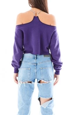 FURST OF A KIND SALE VINTAGE CHAIN NECK SWEATSHIRT