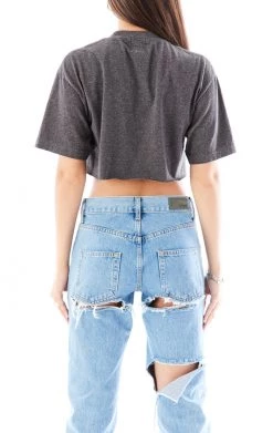 FURST OF A KIND VINTAGE CHAIN LACE UP TEE