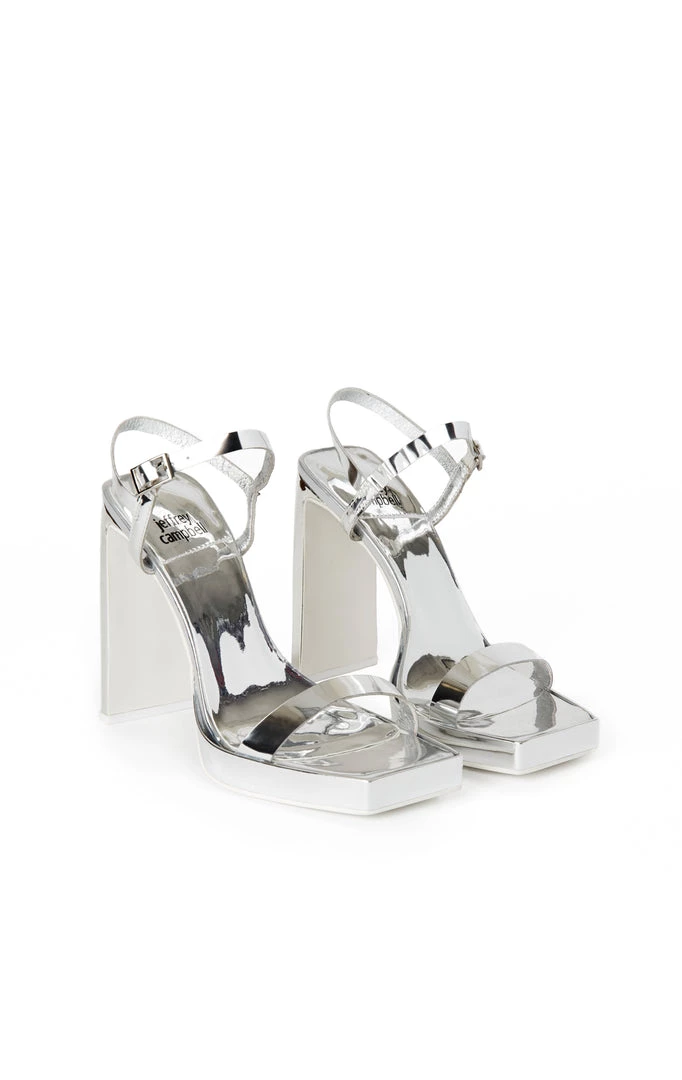 JEFFREY CAMPBELL DANCERIA-2 SQUARE TOE METALLIC HEEL SANDAL 3 JEFFREY CAMPBELL DANCERIA-2 SQUARE TOE METALLIC HEEL SANDAL