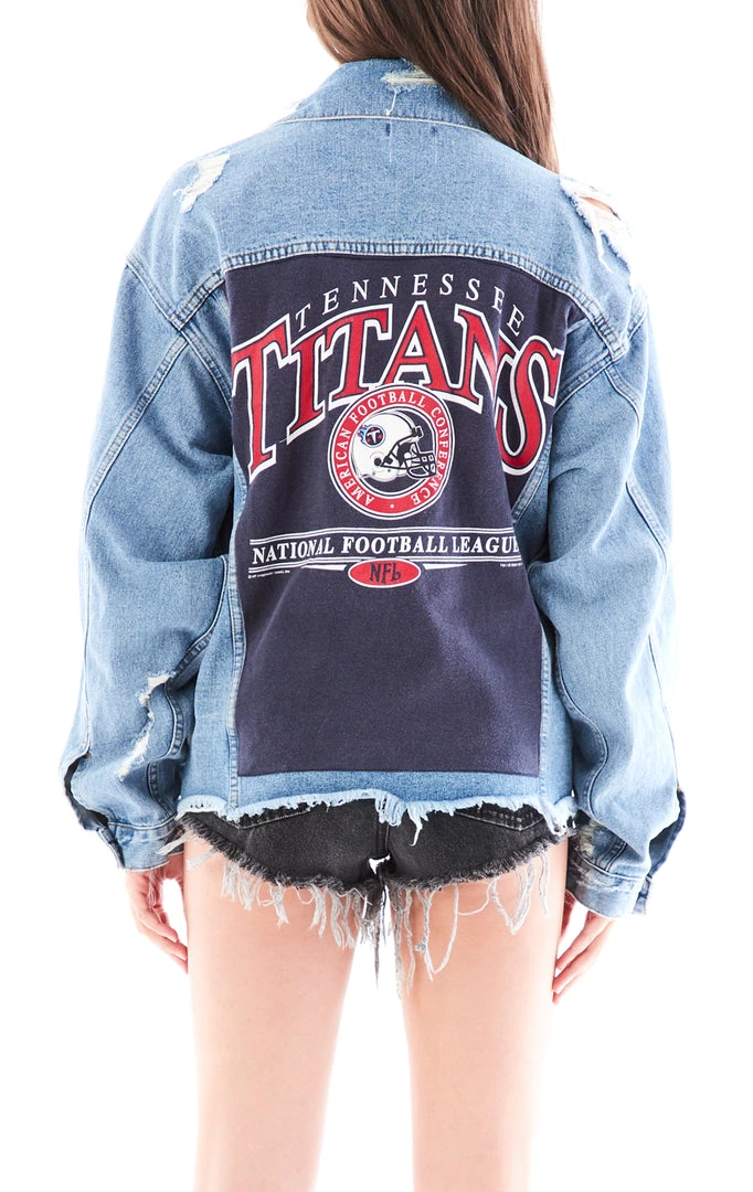 FURST OF A KIND VINTAGE DENIM JACKETS VINTAGE GRAPHIC BACK INSERT DENIM JACKET 3 FURST OF A KIND VINTAGE DENIM JACKETS VINTAGE GRAPHIC BACK INSERT DENIM JACKET