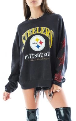 FURST OF A KIND VINTAGE RED STAR PATCH SWEATSHIRT SALE