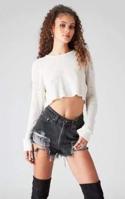 FURST OF A KIND VINTAGE STONEWASHED CROPPED THERMAL