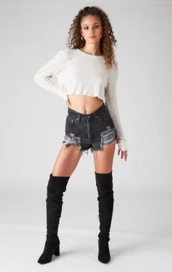 FURST OF A KIND VINTAGE STONEWASHED CROPPED THERMAL