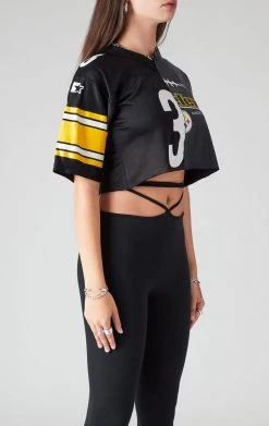 FURST OF A KIND VINTAGE SPLICED CROPPED JERSEY TEE SALE