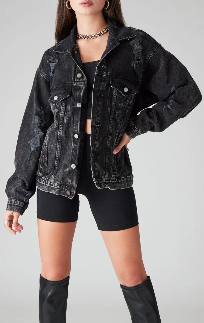 FURST OF A KIND VINTAGE GRAPHIC BACK INSERT DENIM JACKET 4 FURST OF A KIND VINTAGE GRAPHIC BACK INSERT DENIM JACKET