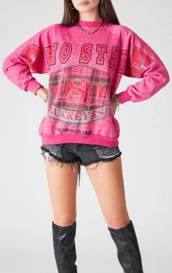 FURST OF A KIND SALE VINTAGE PINK OVERDYE SWEATSHIRT