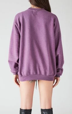FURST OF A KIND VINTAGE PURPLE OVERDYE SWEATSHIRT