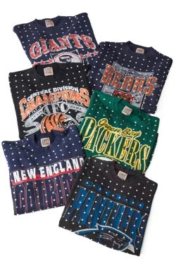 FURST OF A KIND VINTAGE ALLOVER RHINESTONE SWEATSHIRT