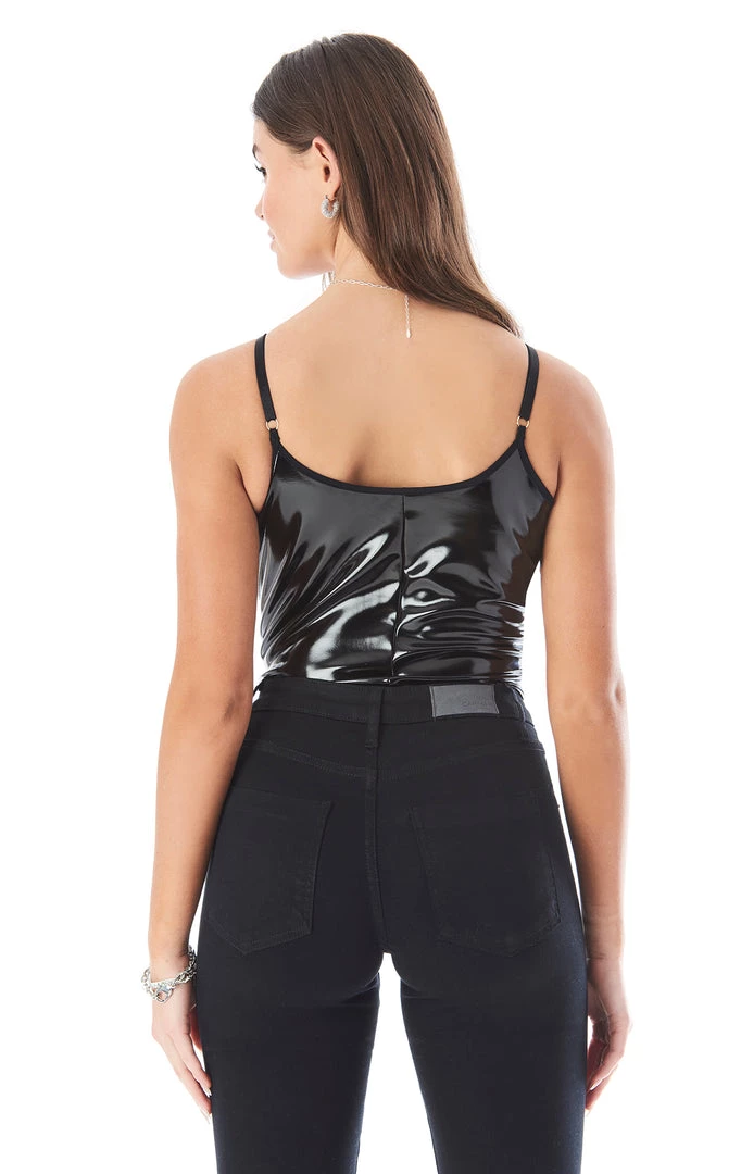 COMMANDO FAUX PATENT LEATHER CAMI BODYSUIT 6 COMMANDO FAUX PATENT LEATHER CAMI BODYSUIT