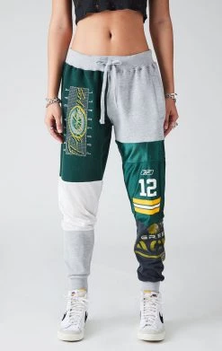 FURST OF A KIND VINTAGE NFL VINTAGE SPLICED PATCHWORK SWEATPANTS