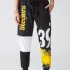 FURST OF A KIND VINTAGE SPLICED PATCHWORK SWEATPANTS VINTAGE NFL