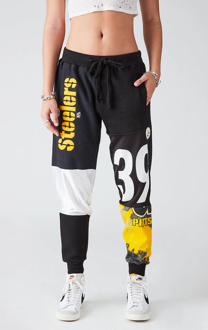 FURST OF A KIND VINTAGE SPLICED PATCHWORK SWEATPANTS VINTAGE NFL 3 FURST OF A KIND VINTAGE SPLICED PATCHWORK SWEATPANTS VINTAGE NFL
