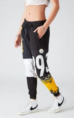 FURST OF A KIND VINTAGE SPLICED PATCHWORK SWEATPANTS VINTAGE NFL 8 FURST OF A KIND VINTAGE SPLICED PATCHWORK SWEATPANTS VINTAGE NFL