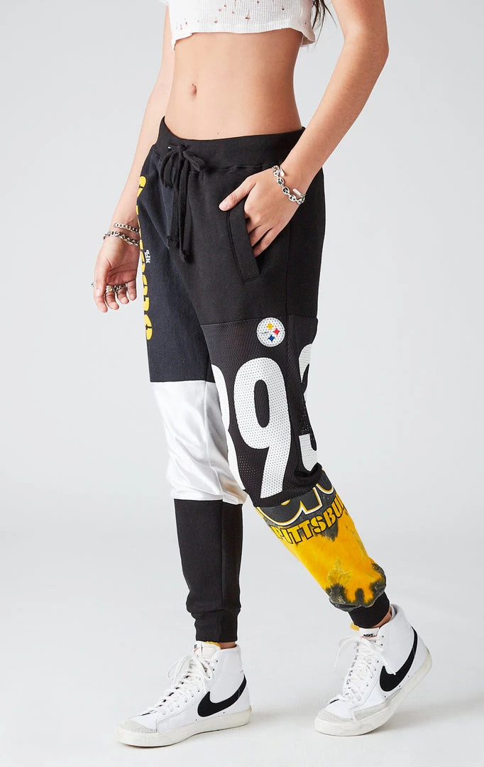 FURST OF A KIND VINTAGE SPLICED PATCHWORK SWEATPANTS VINTAGE NFL 5 FURST OF A KIND VINTAGE SPLICED PATCHWORK SWEATPANTS VINTAGE NFL