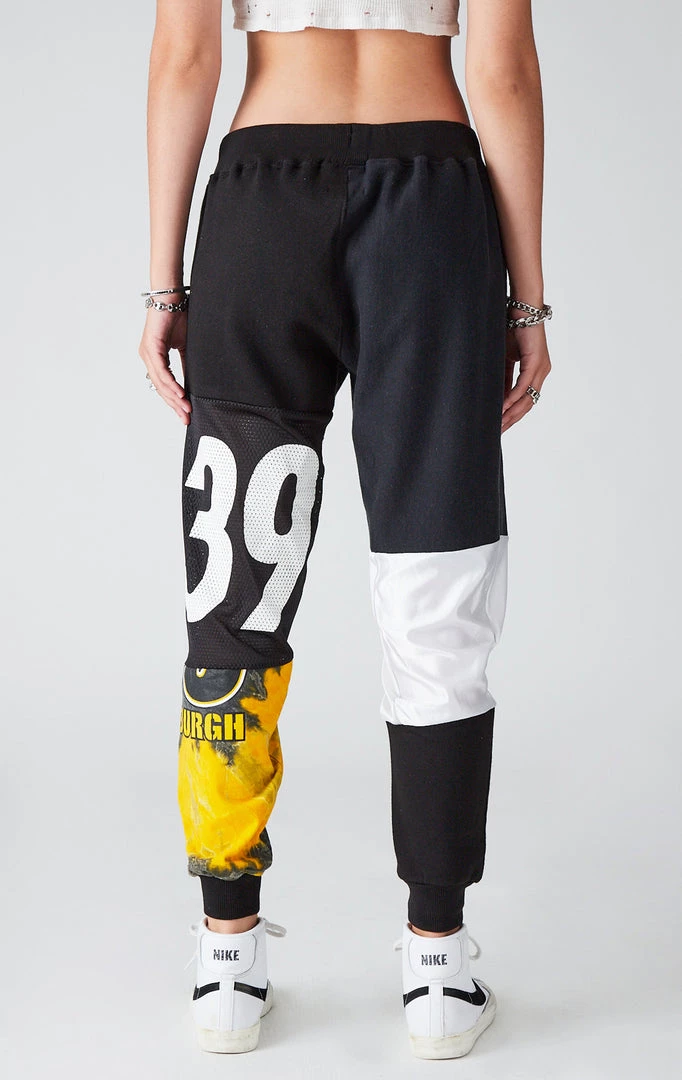 FURST OF A KIND VINTAGE SPLICED PATCHWORK SWEATPANTS VINTAGE NFL 6 FURST OF A KIND VINTAGE SPLICED PATCHWORK SWEATPANTS VINTAGE NFL