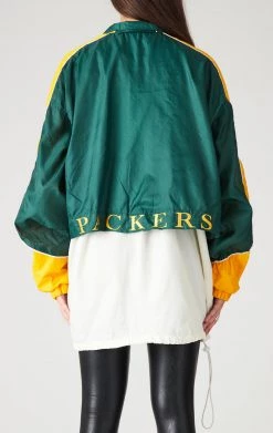 FURST OF A KIND VINTAGE NFL VINTAGE ZIP UP WINDBREAKER JACKET
