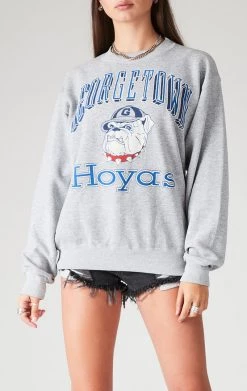 FURST OF A KIND VINTAGE COLLEGE VINTAGE STONEWASHED COLLEGE SWEATSHIRT