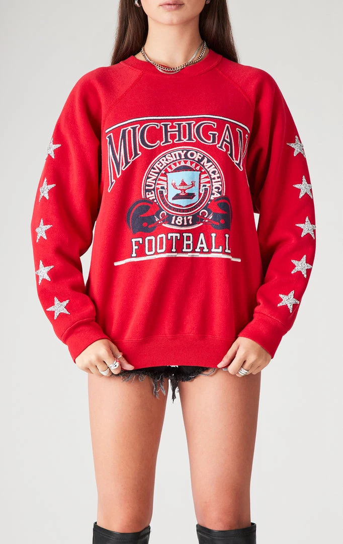 FURST OF A KIND VINTAGE MINI STAR PATCH SWEATSHIRT 3 FURST OF A KIND VINTAGE MINI STAR PATCH SWEATSHIRT