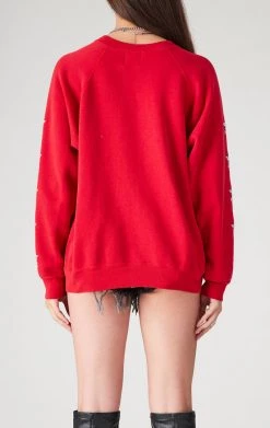 FURST OF A KIND VINTAGE MINI STAR PATCH SWEATSHIRT