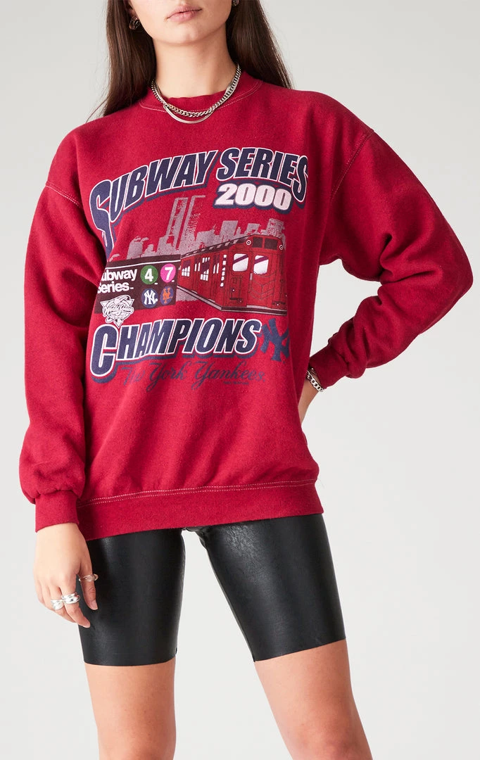 FURST OF A KIND VINTAGE RED OVERDYE SWEATSHIRT SALE 3 FURST OF A KIND VINTAGE RED OVERDYE SWEATSHIRT SALE