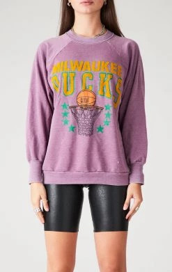FURST OF A KIND VINTAGE PURPLE OVERDYE SWEATSHIRT