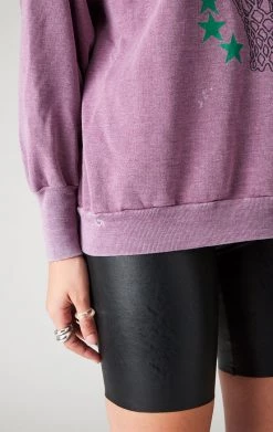 FURST OF A KIND VINTAGE PURPLE OVERDYE SWEATSHIRT