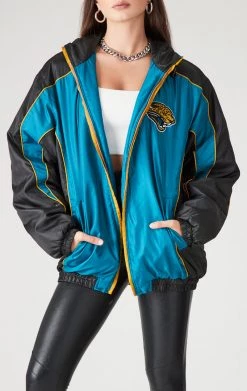 FURST OF A KIND VINTAGE NFL VINTAGE HEAVY ZIP UP WINDBREAKER JACKET