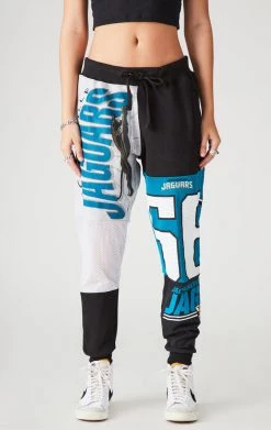 FURST OF A KIND VINTAGE NFL VINTAGE SPLICED PATCHWORK SWEATPANTS