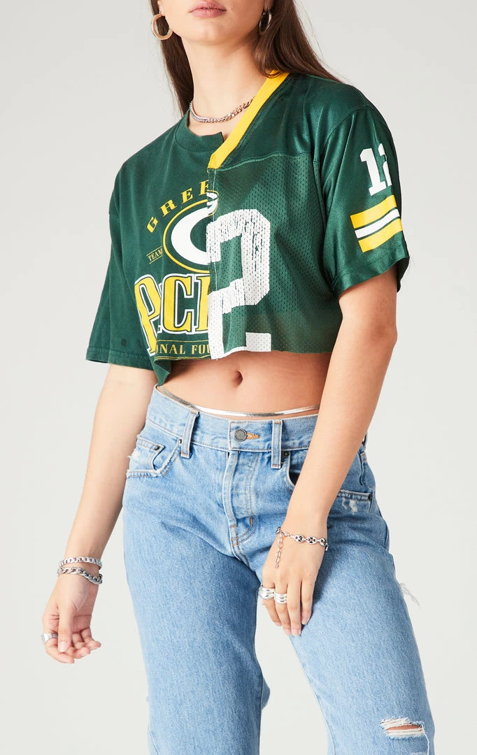 FURST OF A KIND VINTAGE SPLICED CROPPED JERSEY TEE 3 FURST OF A KIND VINTAGE SPLICED CROPPED JERSEY TEE