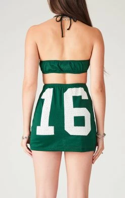 FURST OF A KIND VINTAGE CUT OUT JERSEY HALTER DRESS